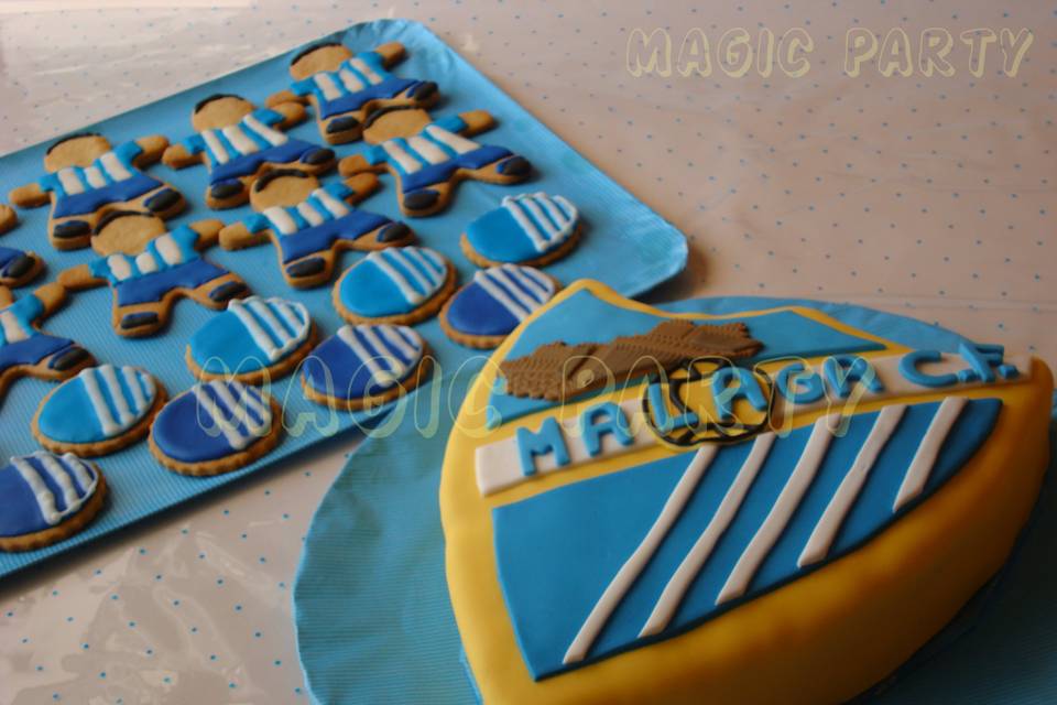 Tarta Malaga CF