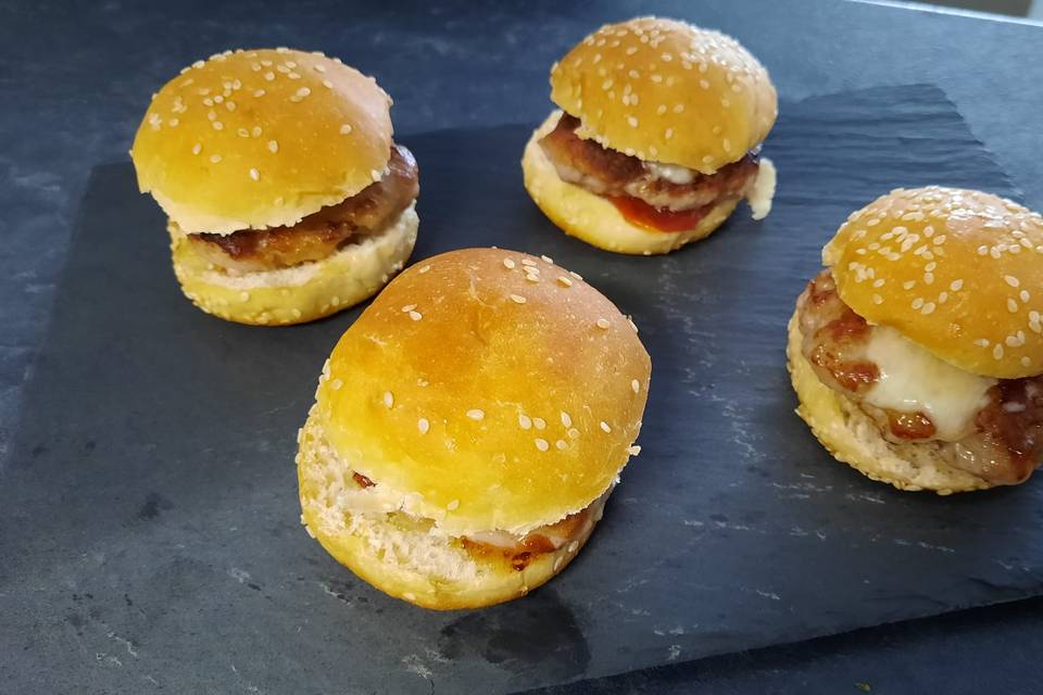Mini hamburguesas