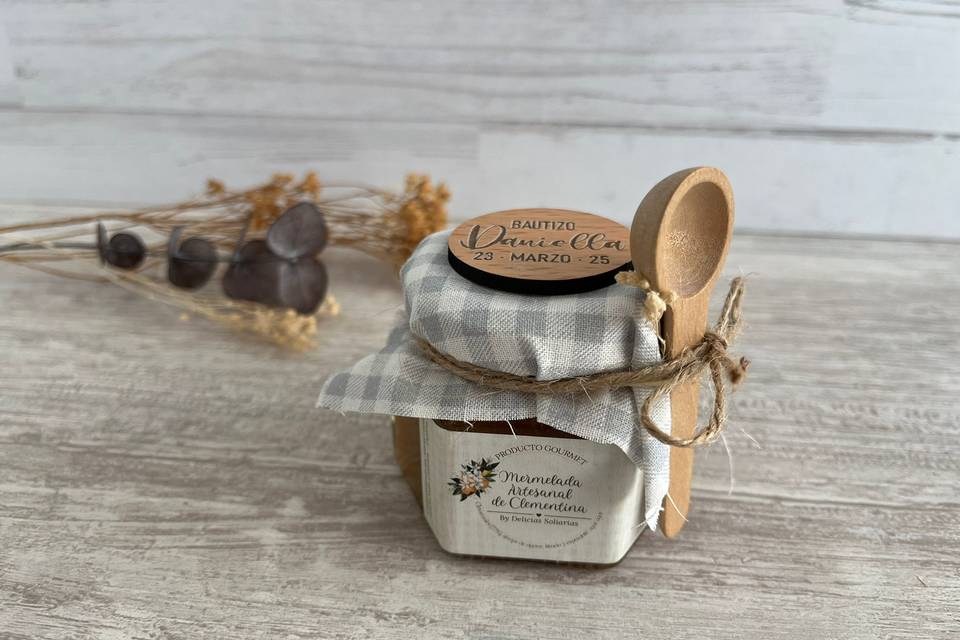 Crema de cacao y naranja imán