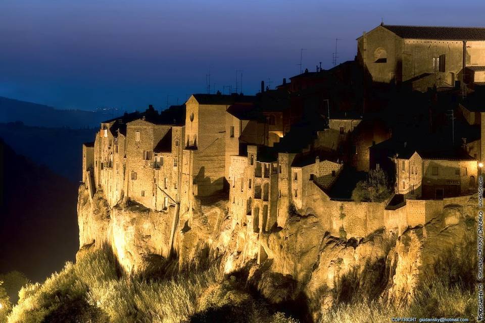 Pitigliano Toscana, Italia