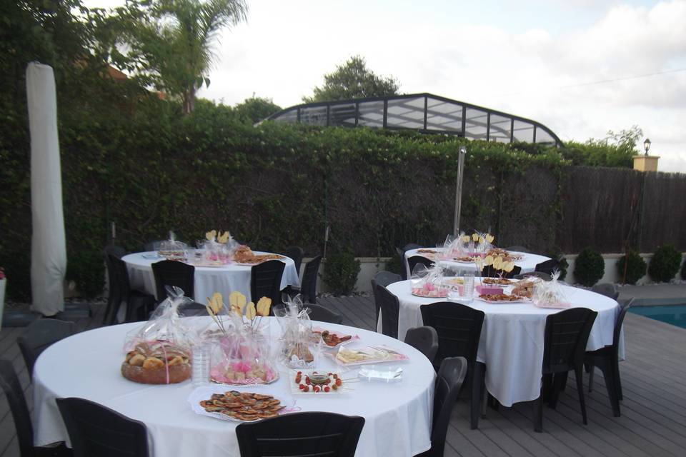 Mesas para evento