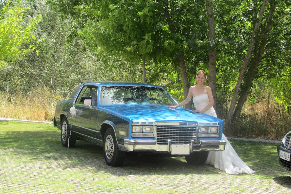 Cadillac con el novio