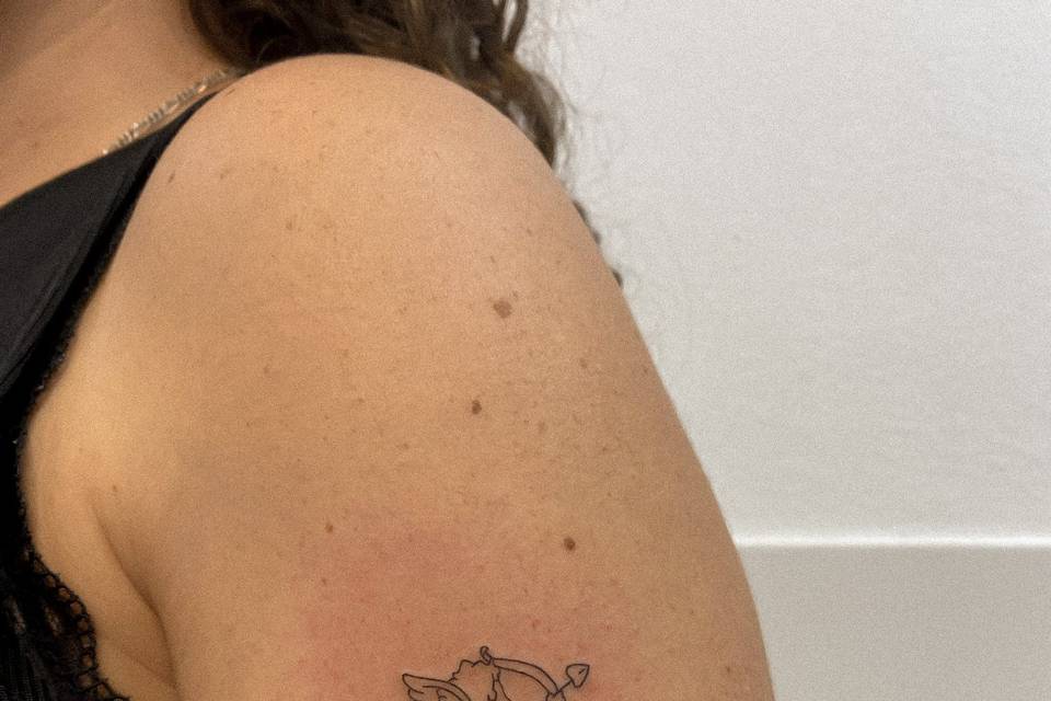 Tatuaje cupido