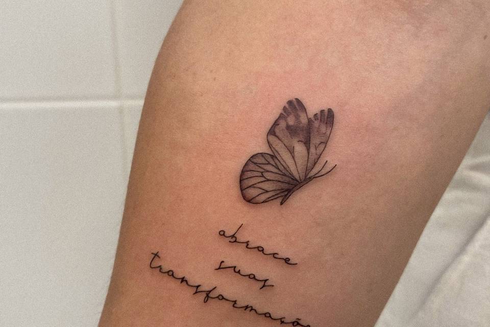 Tatuaje de mariposa