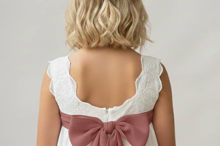 Tocado niña de arras