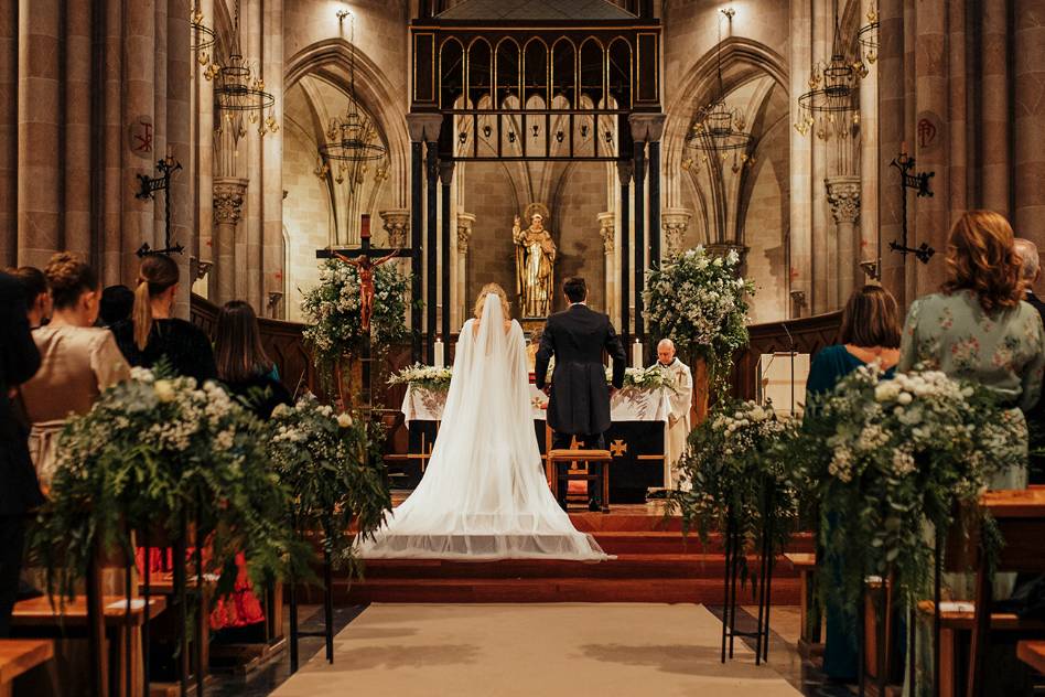 En el altar