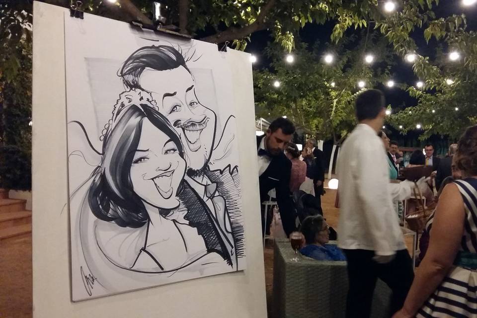 Caricatura en Vivo