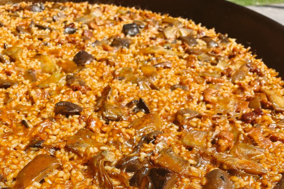 Paella de secreto