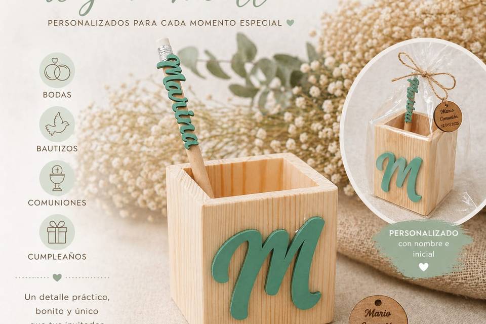 Lápiz+lapicero personalizados