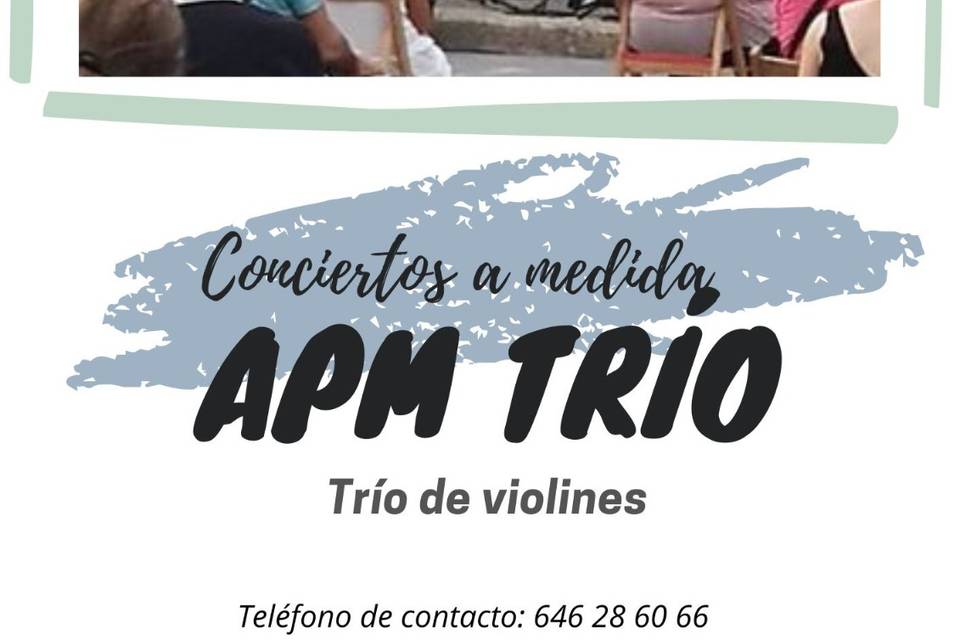 Trío violines