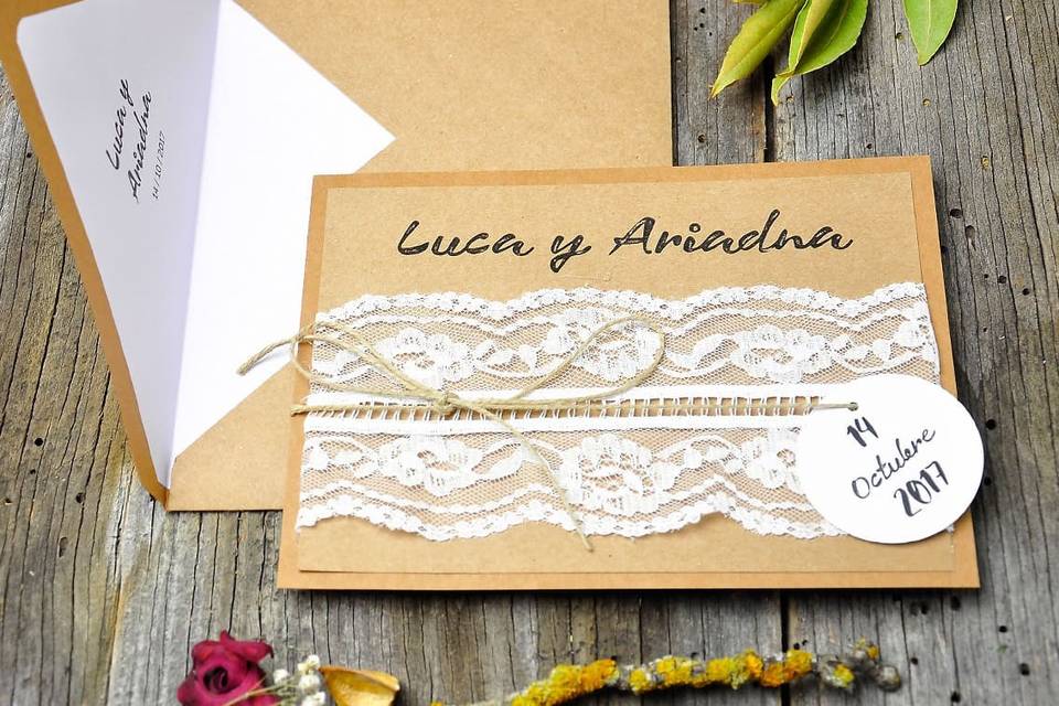 Invitaciones boda by D6