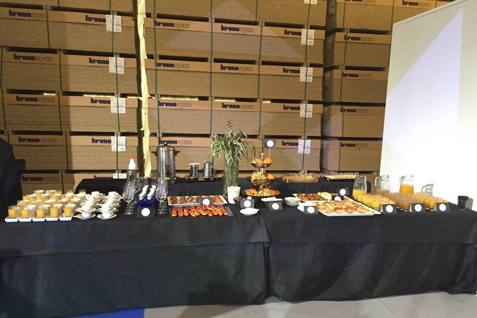 Buffet para tu boda