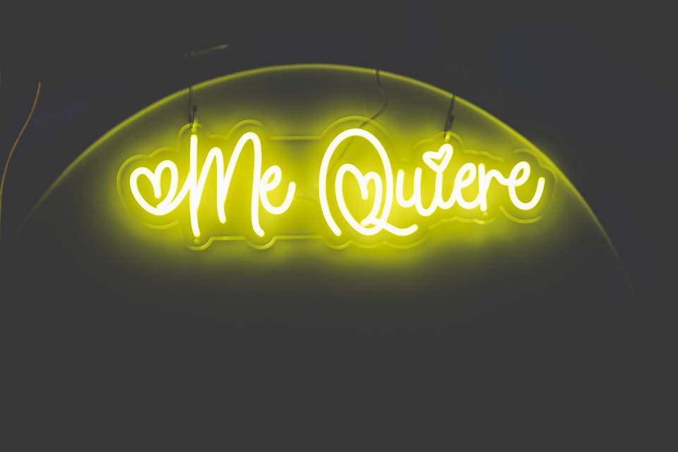 Letrero luminoso decorativo