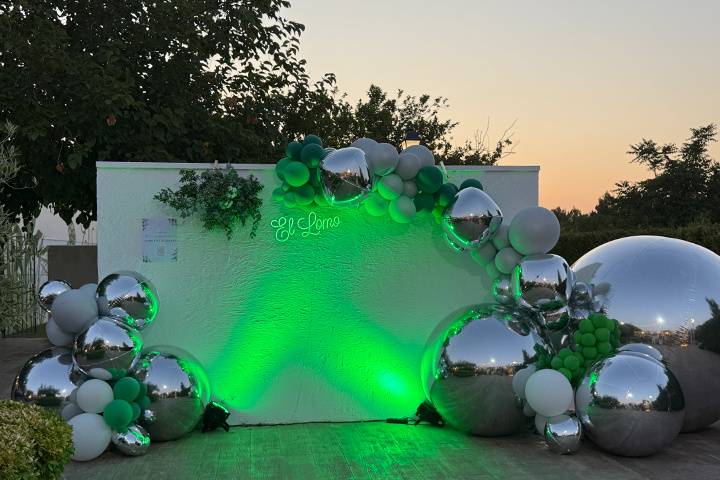 Photocall Bolas Gigantes
