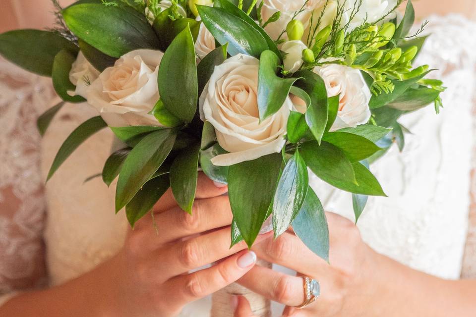 Las flores de la novia