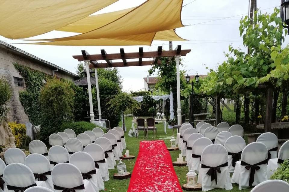 Ceremonia - alfombra roja