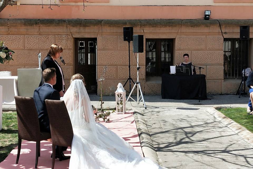 Boda civil