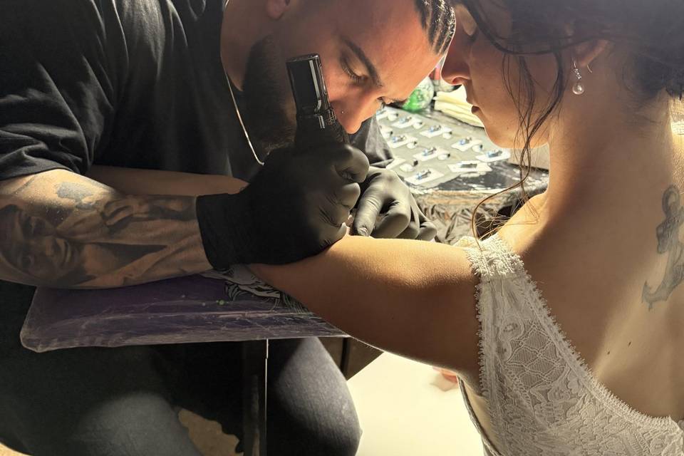 Tattoo novia