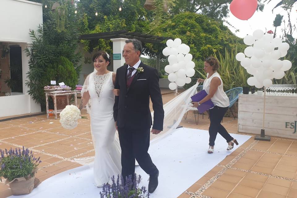 Novia y padrino