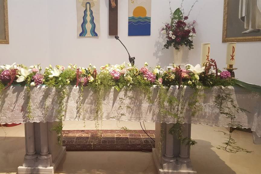 Centro para el altar