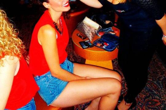 En plena faena