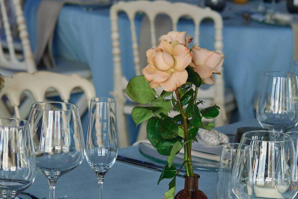 Detalle mesa - Mas Cabanyes