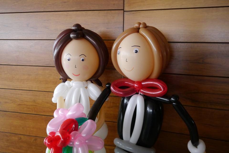 Globos novios