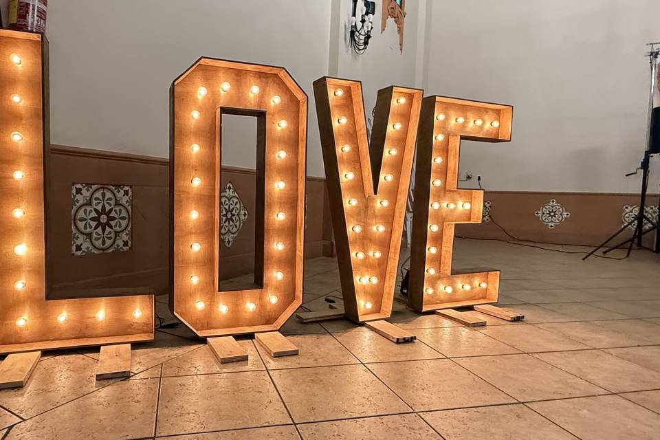 Letras LOVE