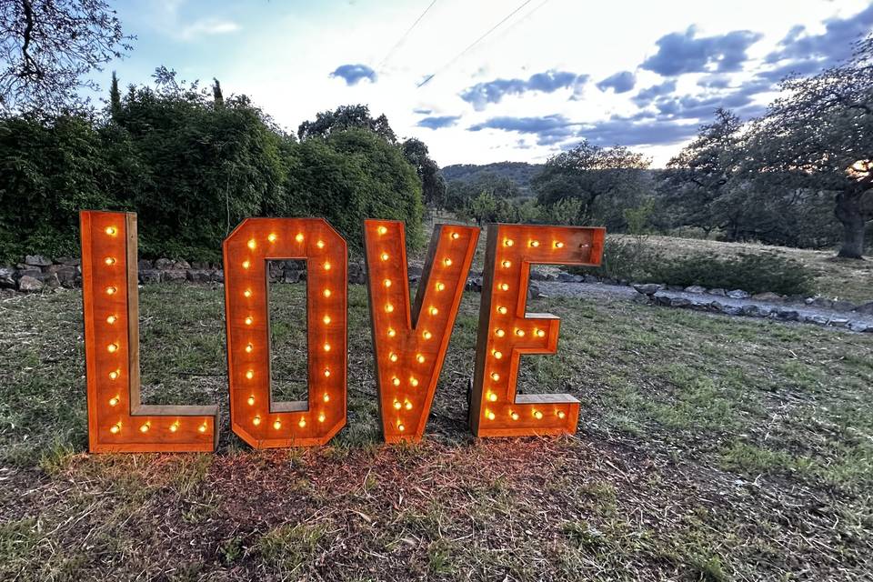 Letras LOVE
