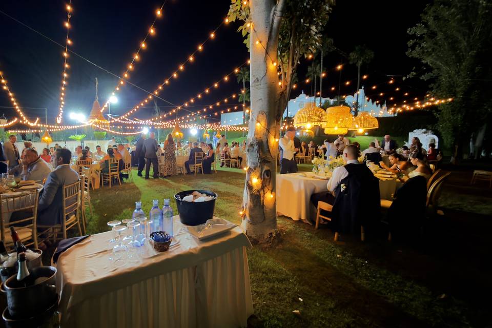 Instalación guirnaldas