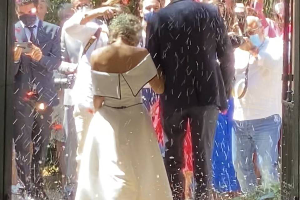 Boda río tinto