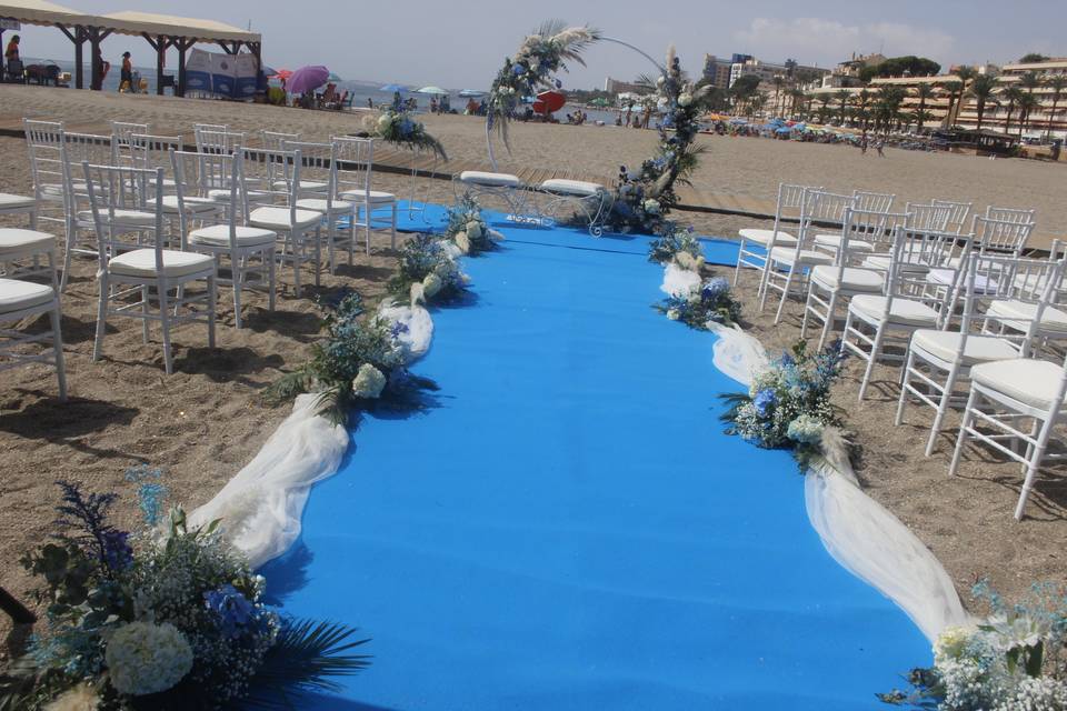 Boda en la Playa Mar de Coral