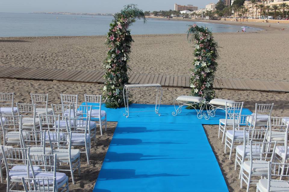 Boda en Mar de Coral