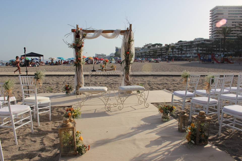 Bodas civiles Mar de Coral