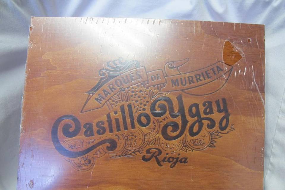 Detalle de madera Castillo Ygay