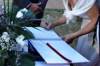 Firma de la novia