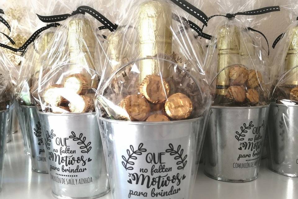 Kit mini cava con bombones