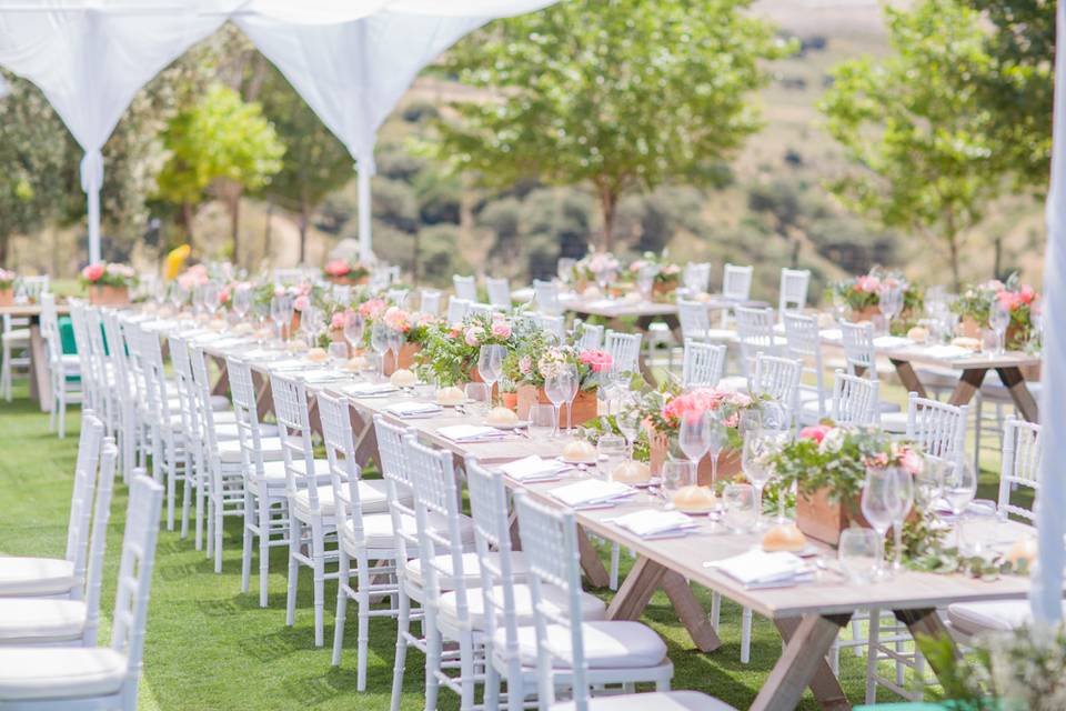 Boda rustic-chic