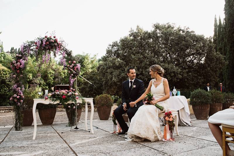 Boda de inspiración árabe