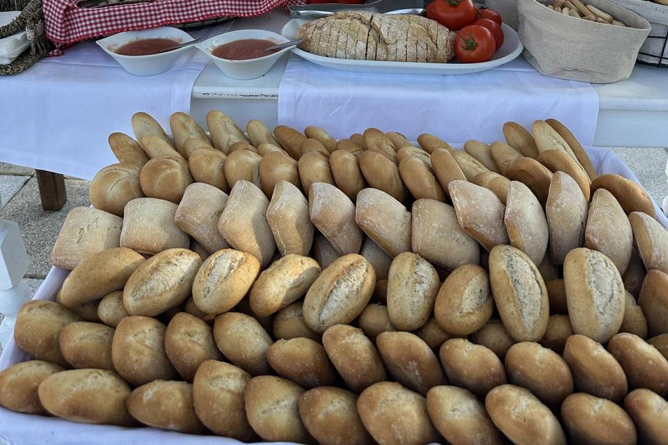 Mesa de panes