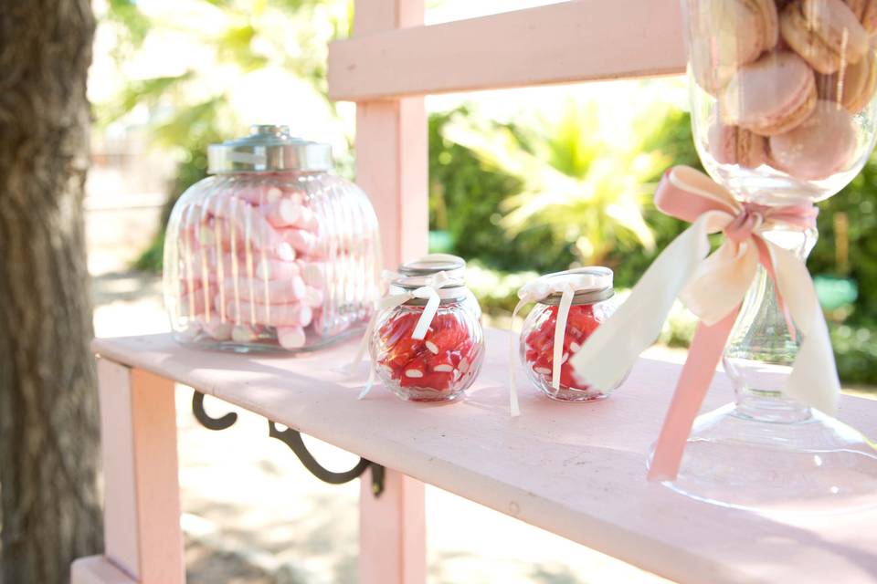 Bar candy buffet