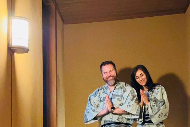 Ryokan con onsen privado