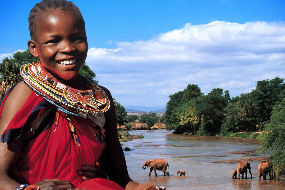 Maasai girl