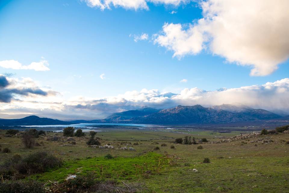 Vistas al Embalse de Santillana