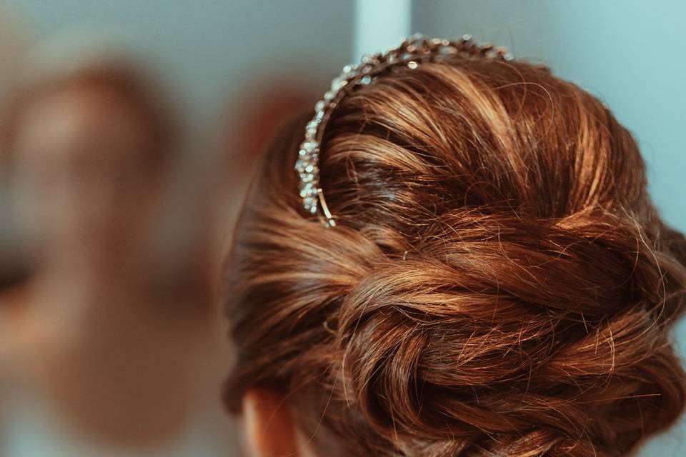 Preparativos de la novia
