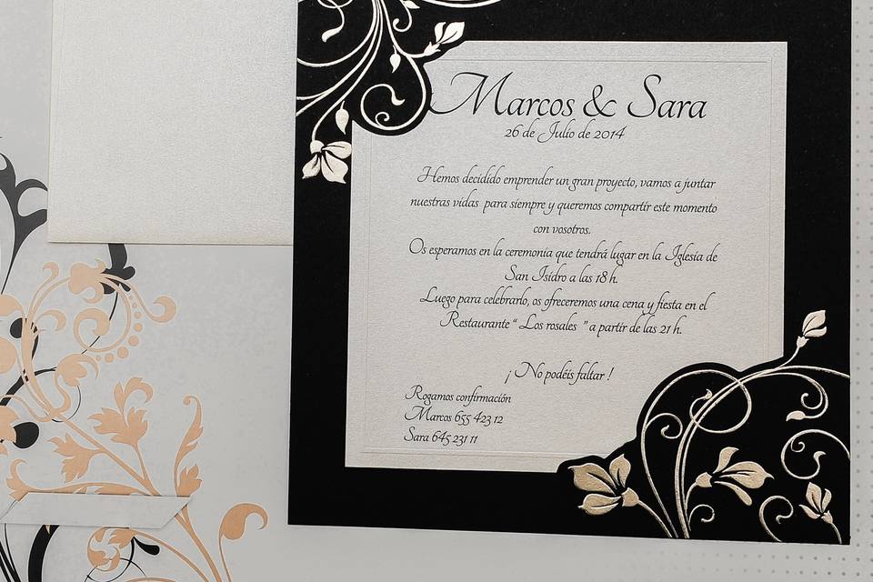 Invitaciones de boda