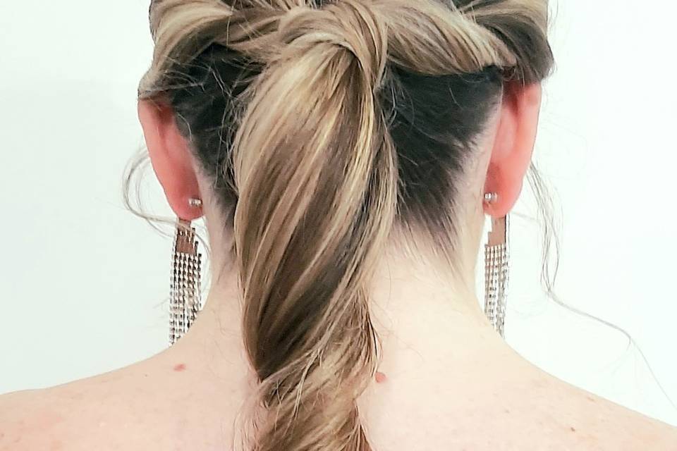 Trenza diadema