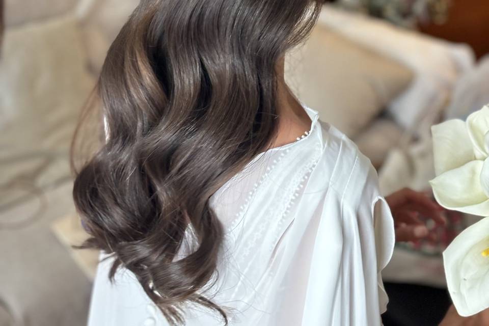 Semirecogido novia