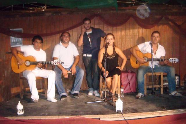 El grupo en Zahara de los Atunes