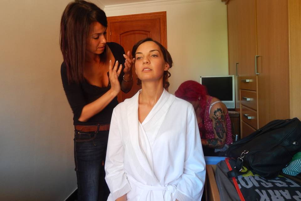 Making of maquillaje